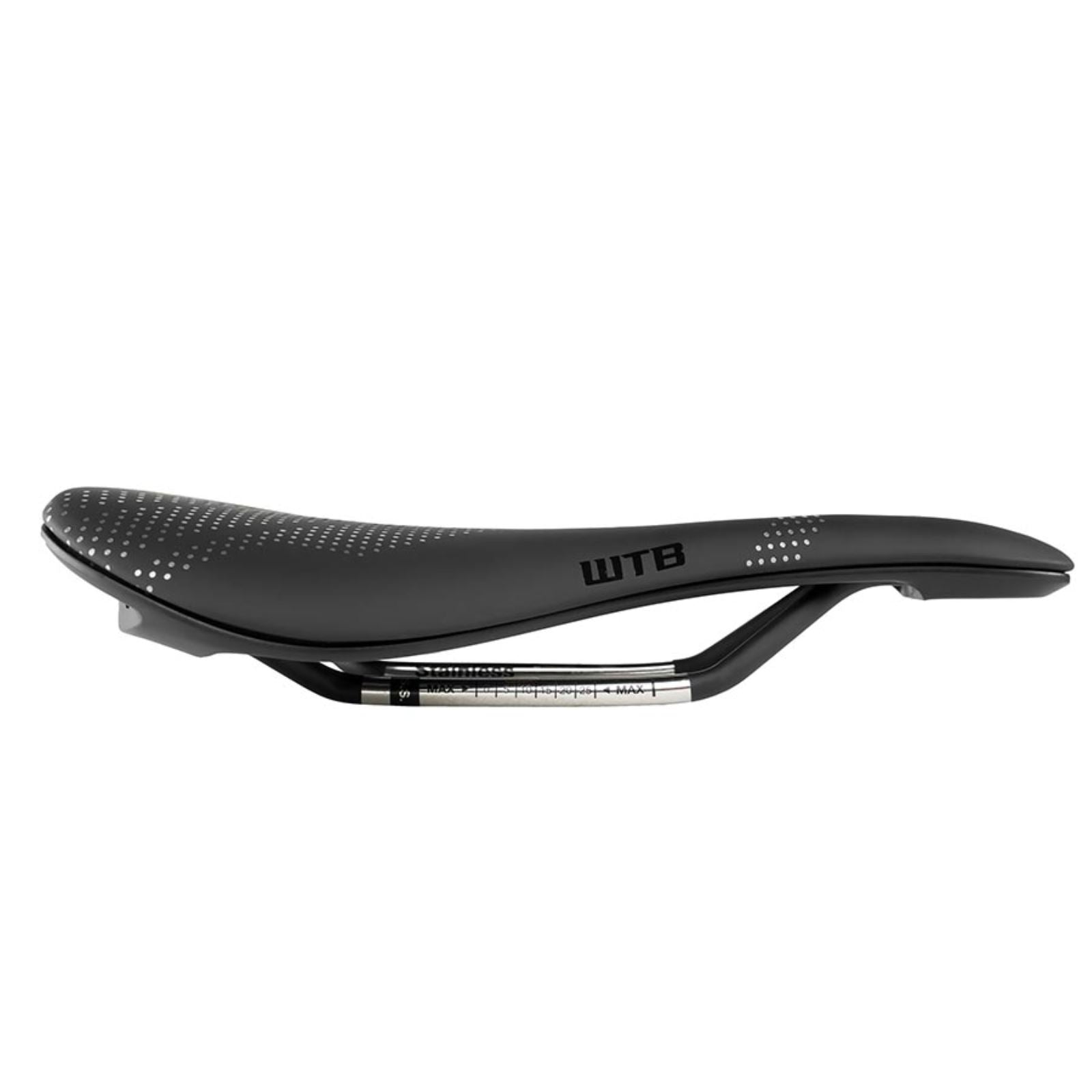 WTB Gravelier Saddle Stainless 248 x 142mm Unisex - Black [MPN: W065-0680]_1165974