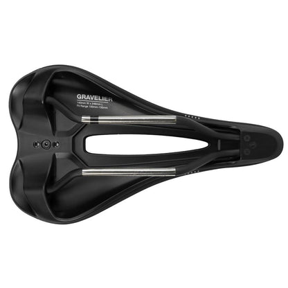 WTB Gravelier Saddle Stainless 248 x 142mm Unisex - Black [MPN: W065-0680]_1165971