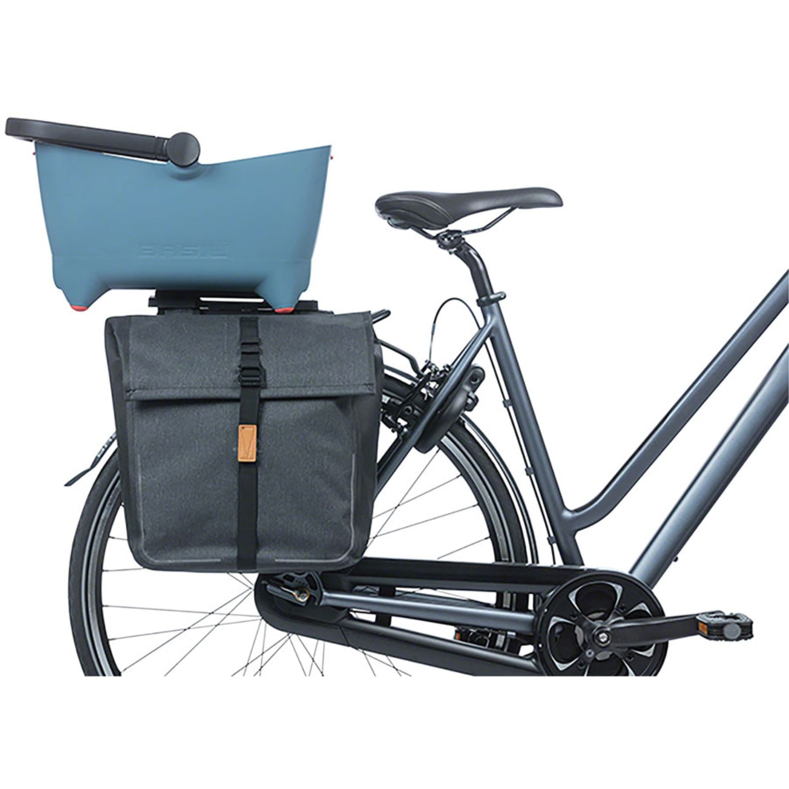 Basil MIK Double Decker Adapter Plate - Black [MPN: 70195]_1354954