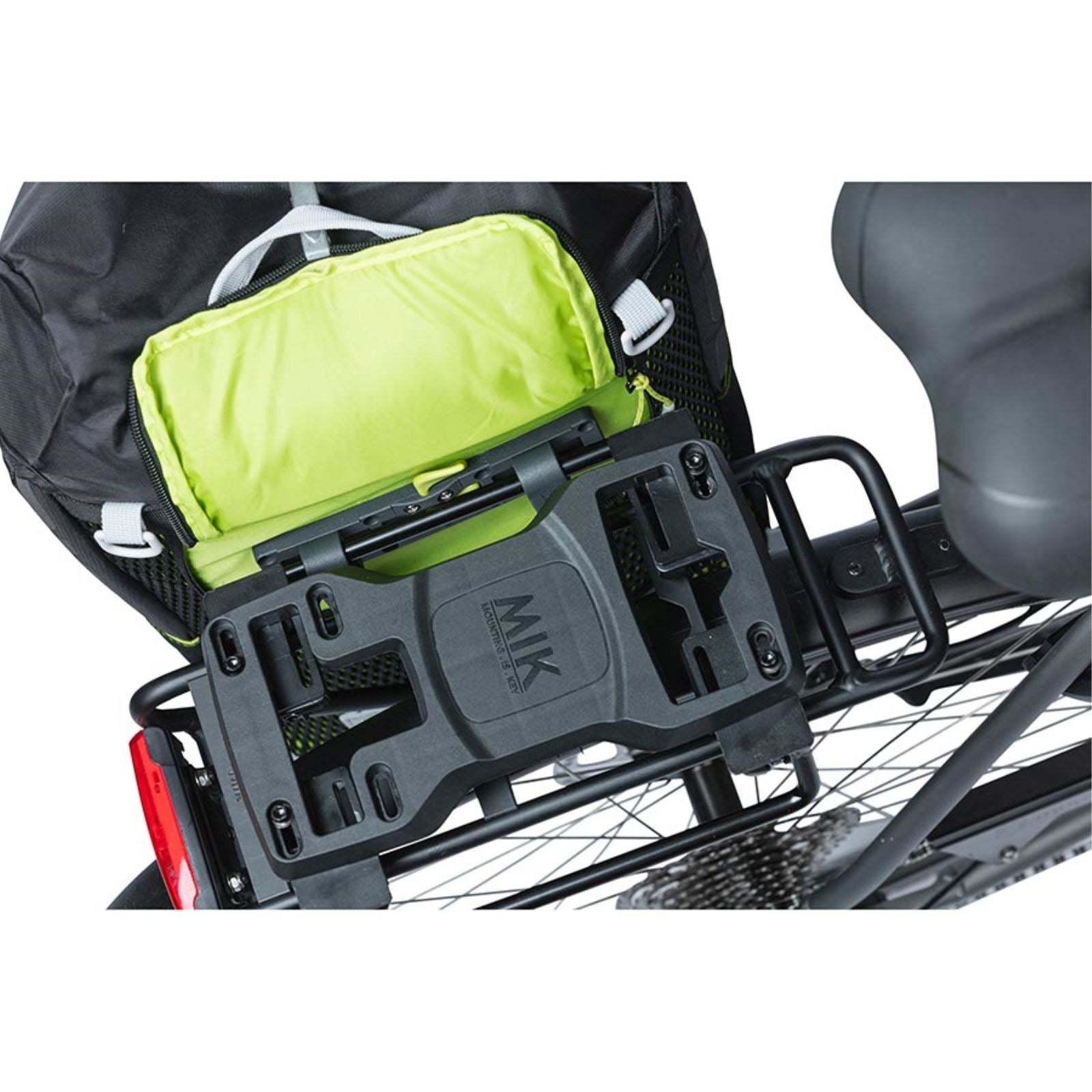 Basil MIK Pannier Tubes Rack - Black [MPN: 70194]_1325915