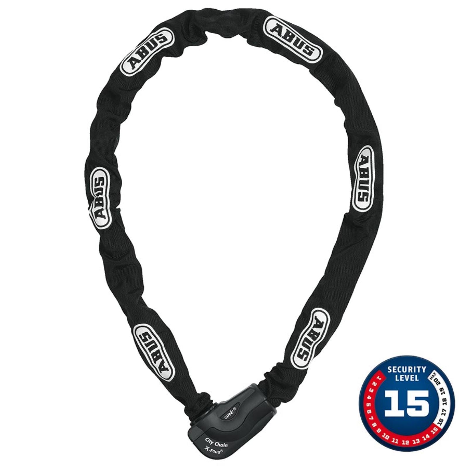 ABUS City Chain 1060 Moto - Chain Lock - Key - X-Plus - 140cm - Black [MPN: 18896]_1511761