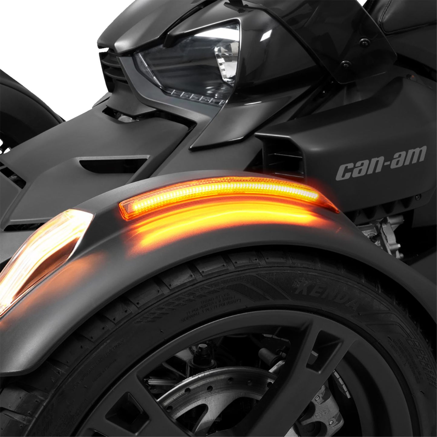 Show Chrome LED Light Front Fender for Can-Am Ryker [MPN: 41-187A]_1367267