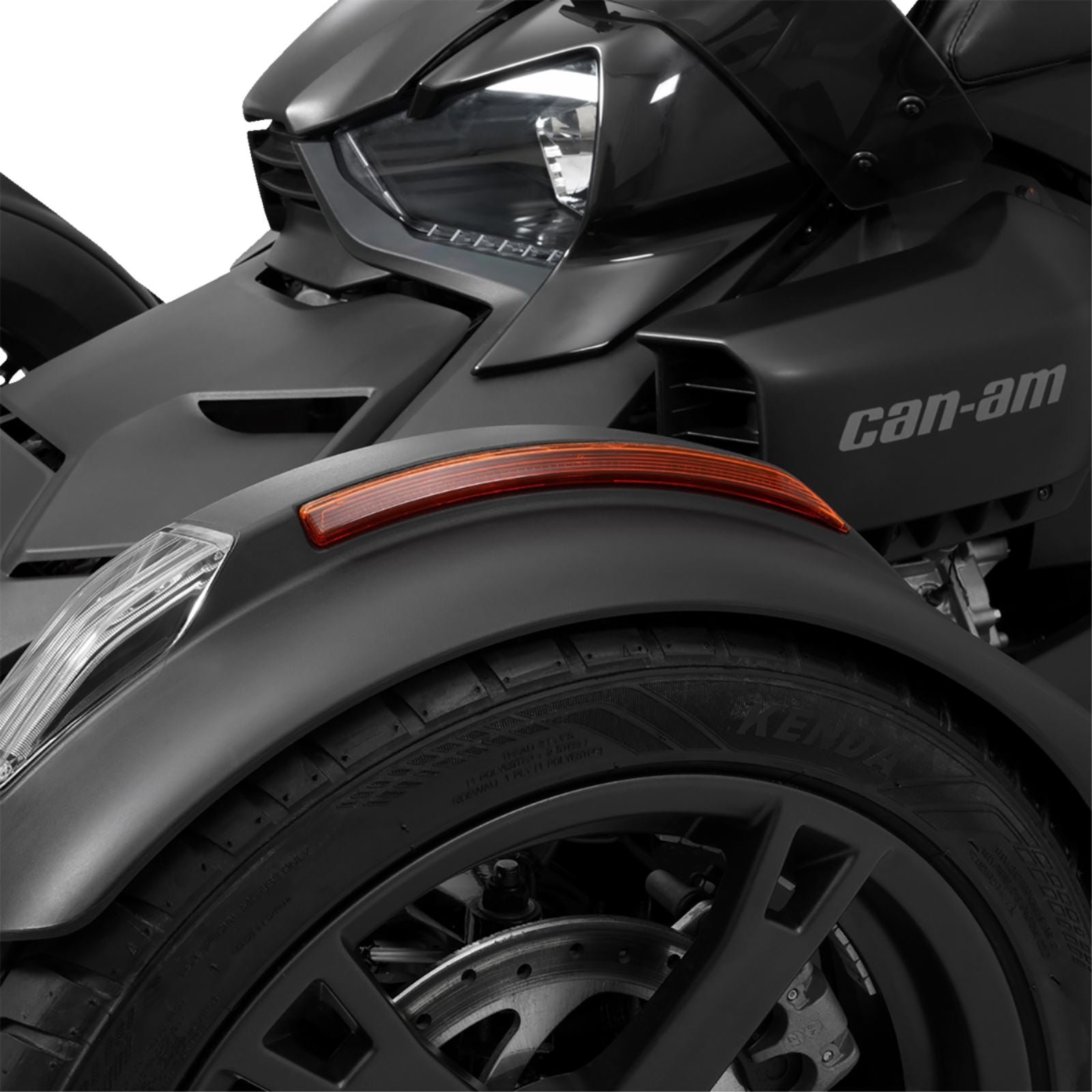 Show Chrome LED Light Front Fender for Can-Am Ryker [MPN: 41-187A]_1367293