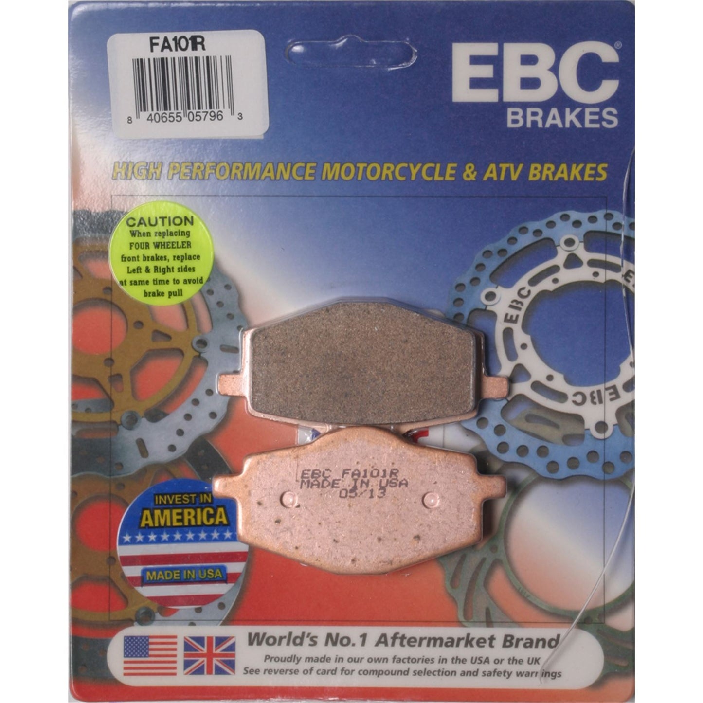 EBC Brakes Brake Pads FA101R_195908