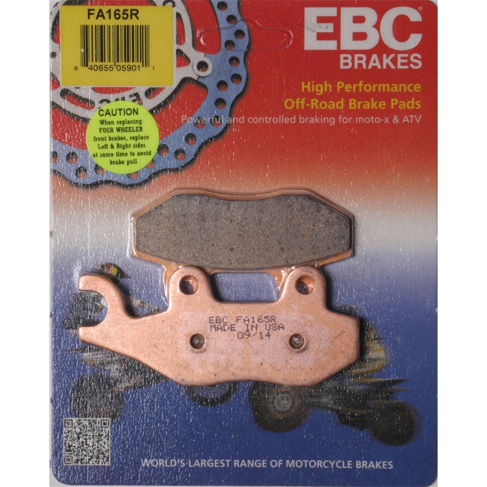 EBC Brakes Brake Pads FA165R_195920
