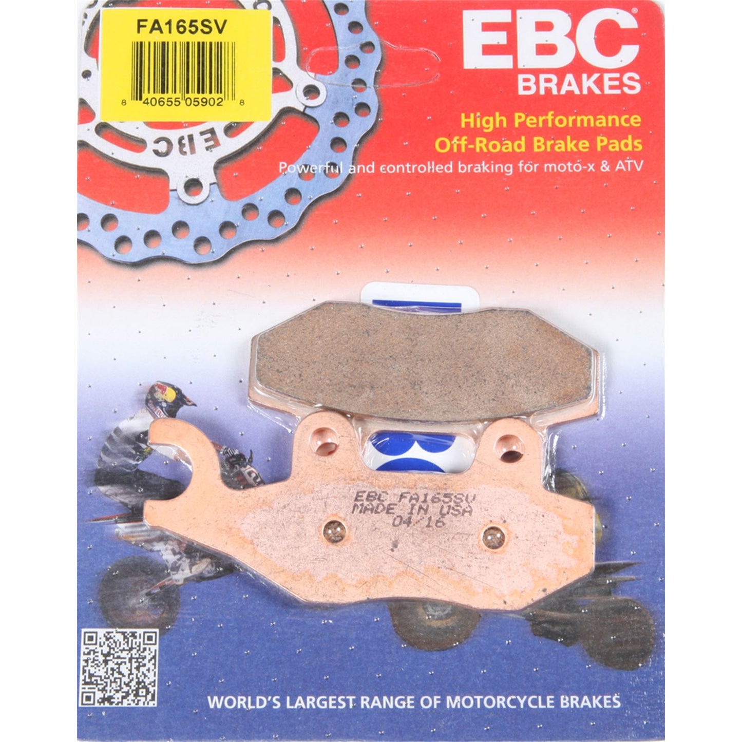EBC Brakes Brake Pads FA165SV_195922