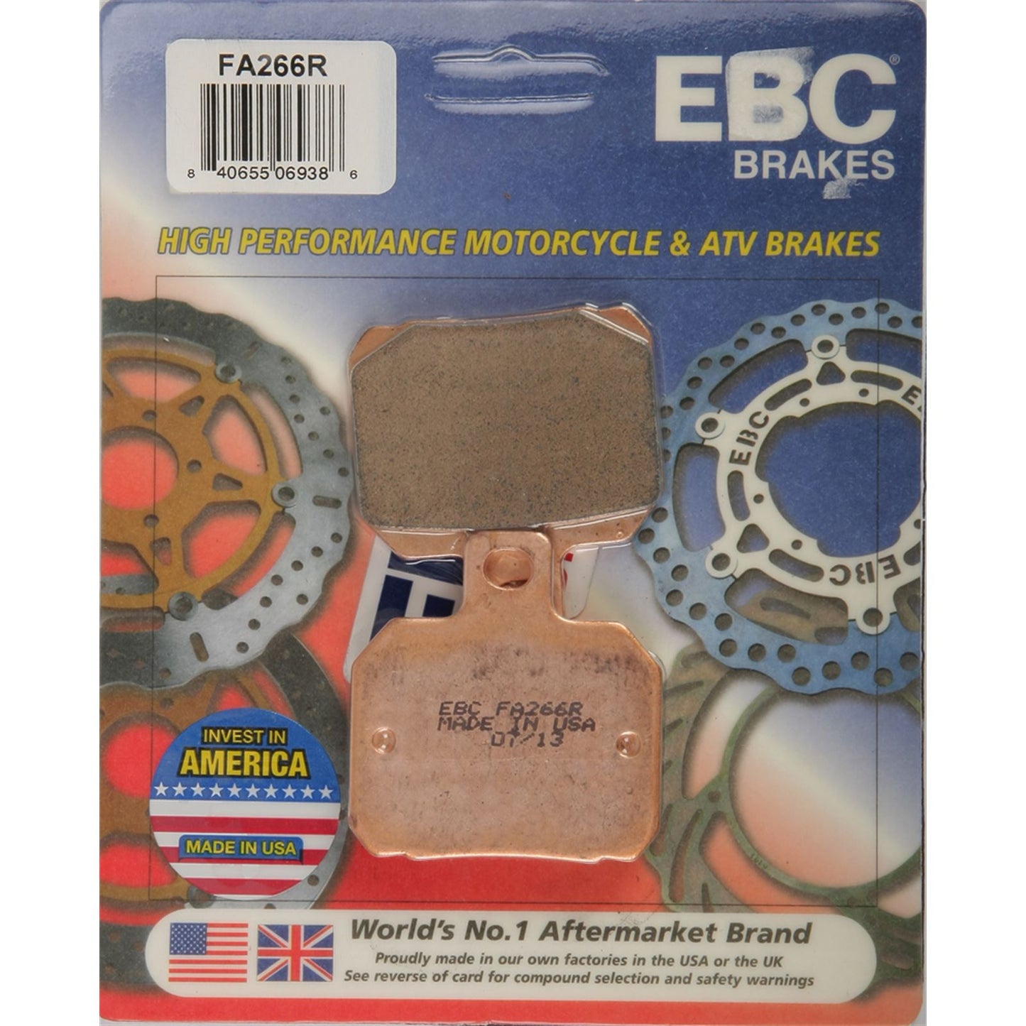 EBC Brakes Brake Pads FA266R_195928