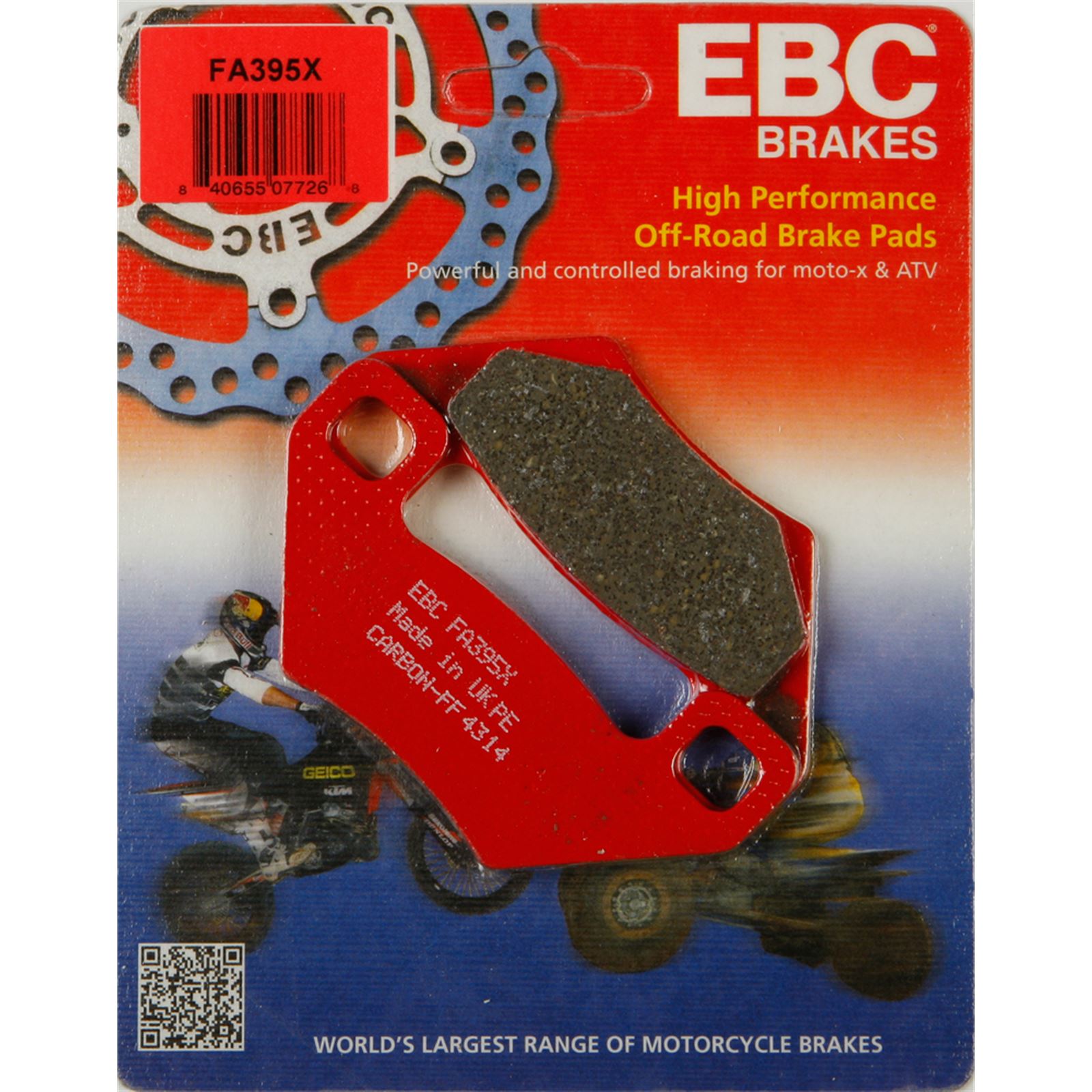 EBC Brakes Brake Pads FA395X_195954