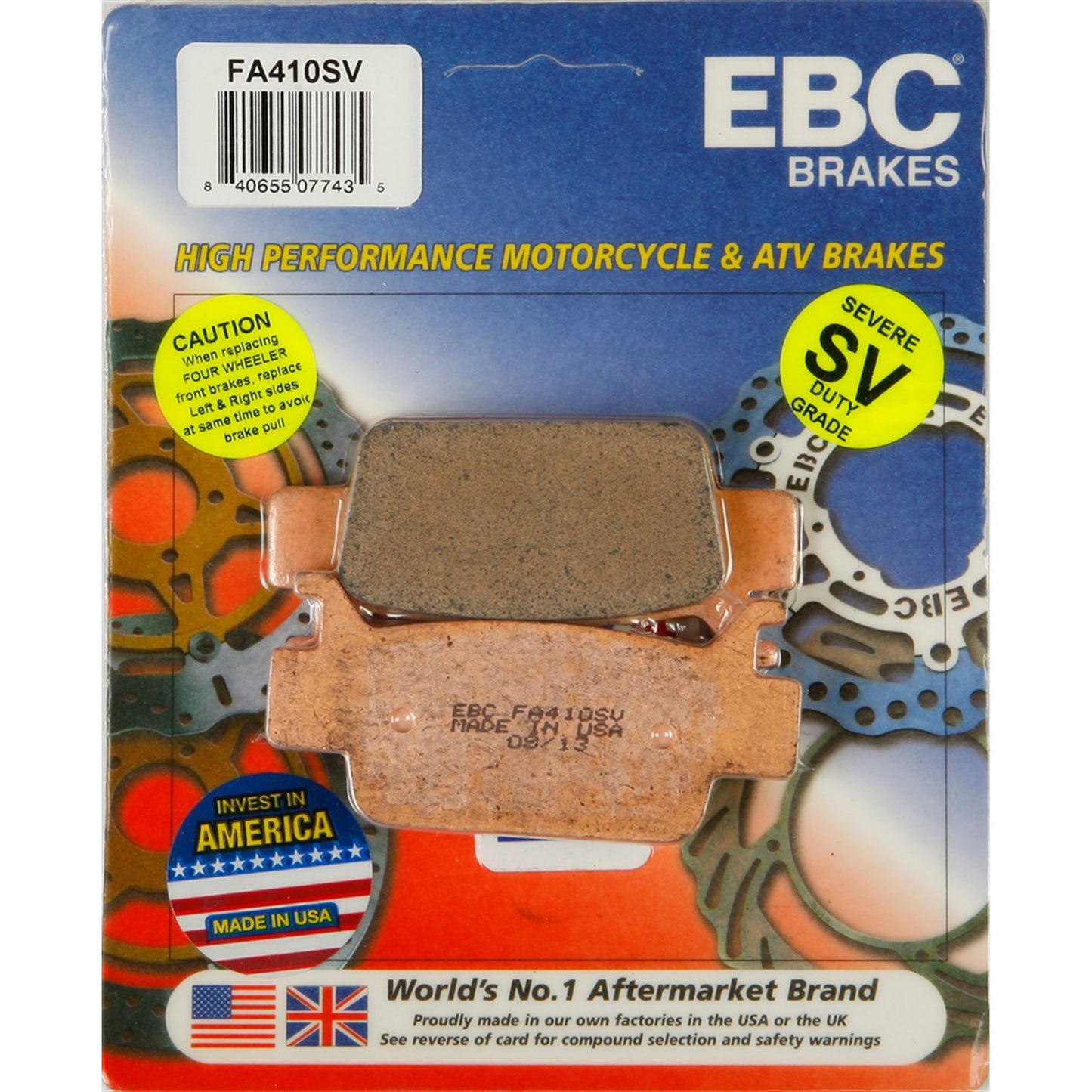 EBC Brakes Brake Pads FA410SV_195956