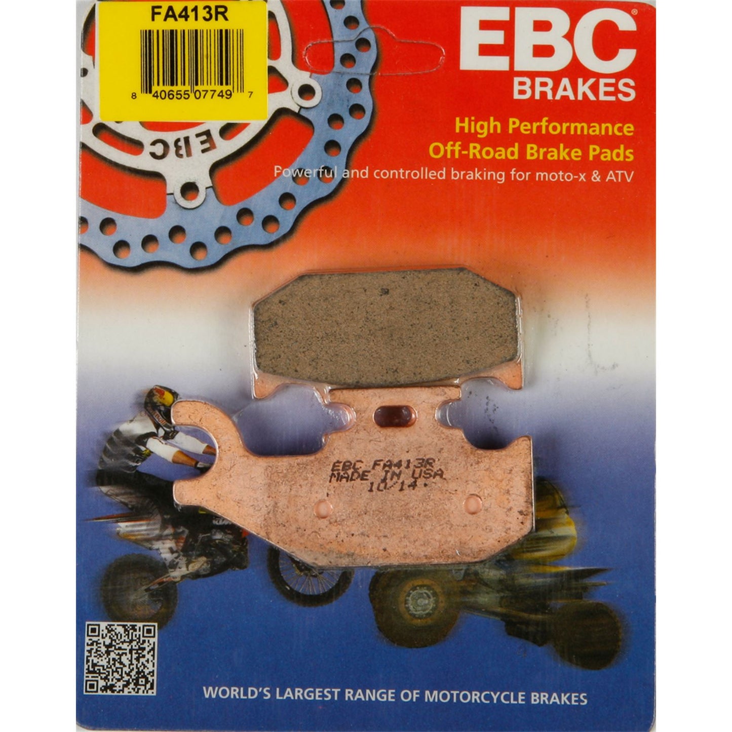 EBC Brakes Brake Pads FA413R_195959