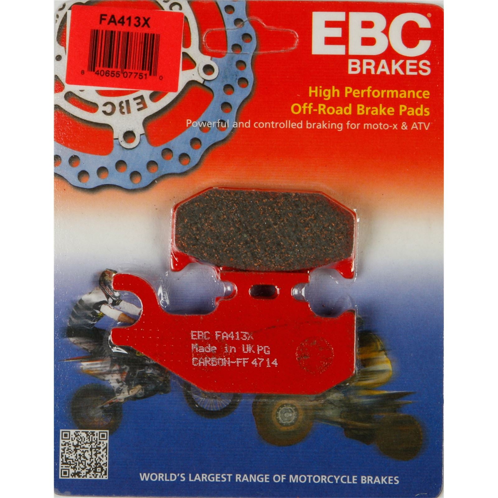 EBC Brakes Brake Pads FA413X_195961