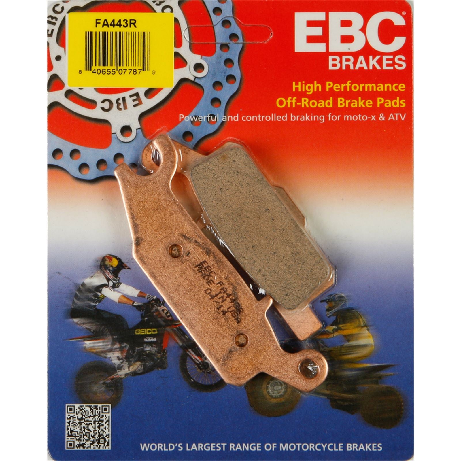 EBC Brakes Brake Pads FA443R_195966