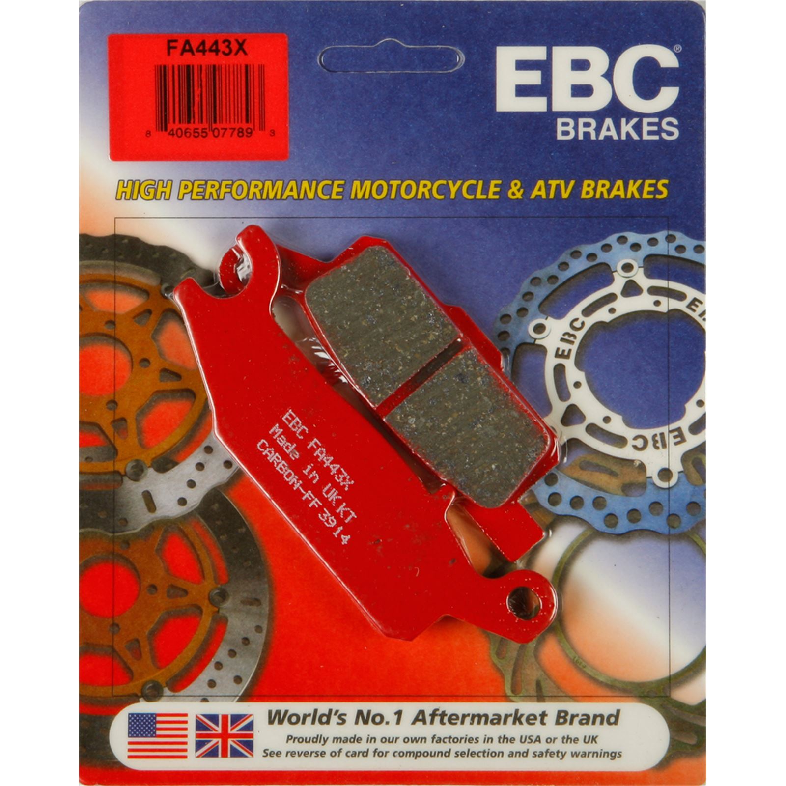 EBC Brakes Brake Pads FA443X_195968