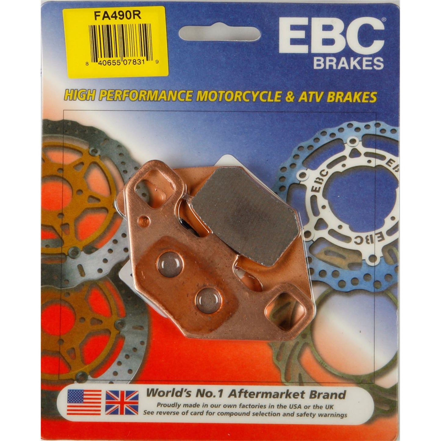 EBC Brakes Brake Pads FA490R_195988