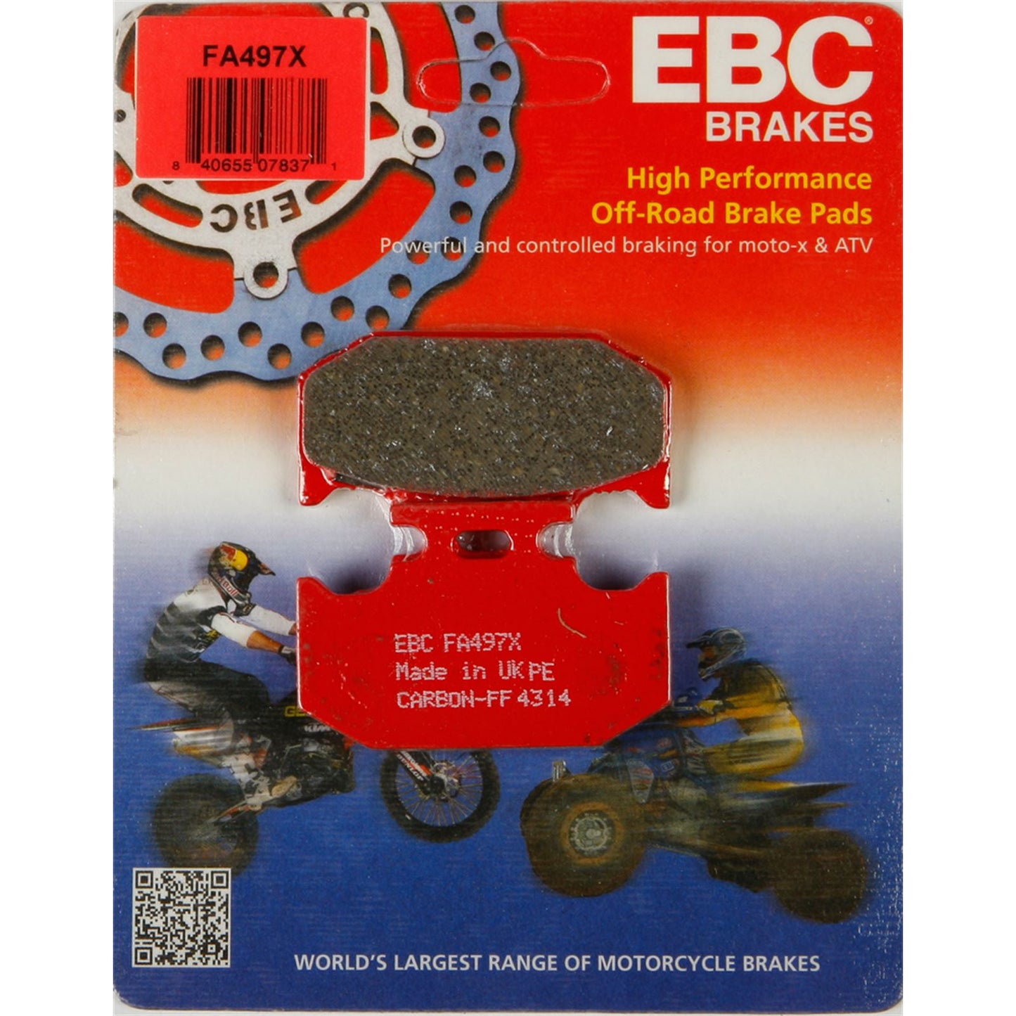 EBC Brakes Brake Pads FA497X_195989