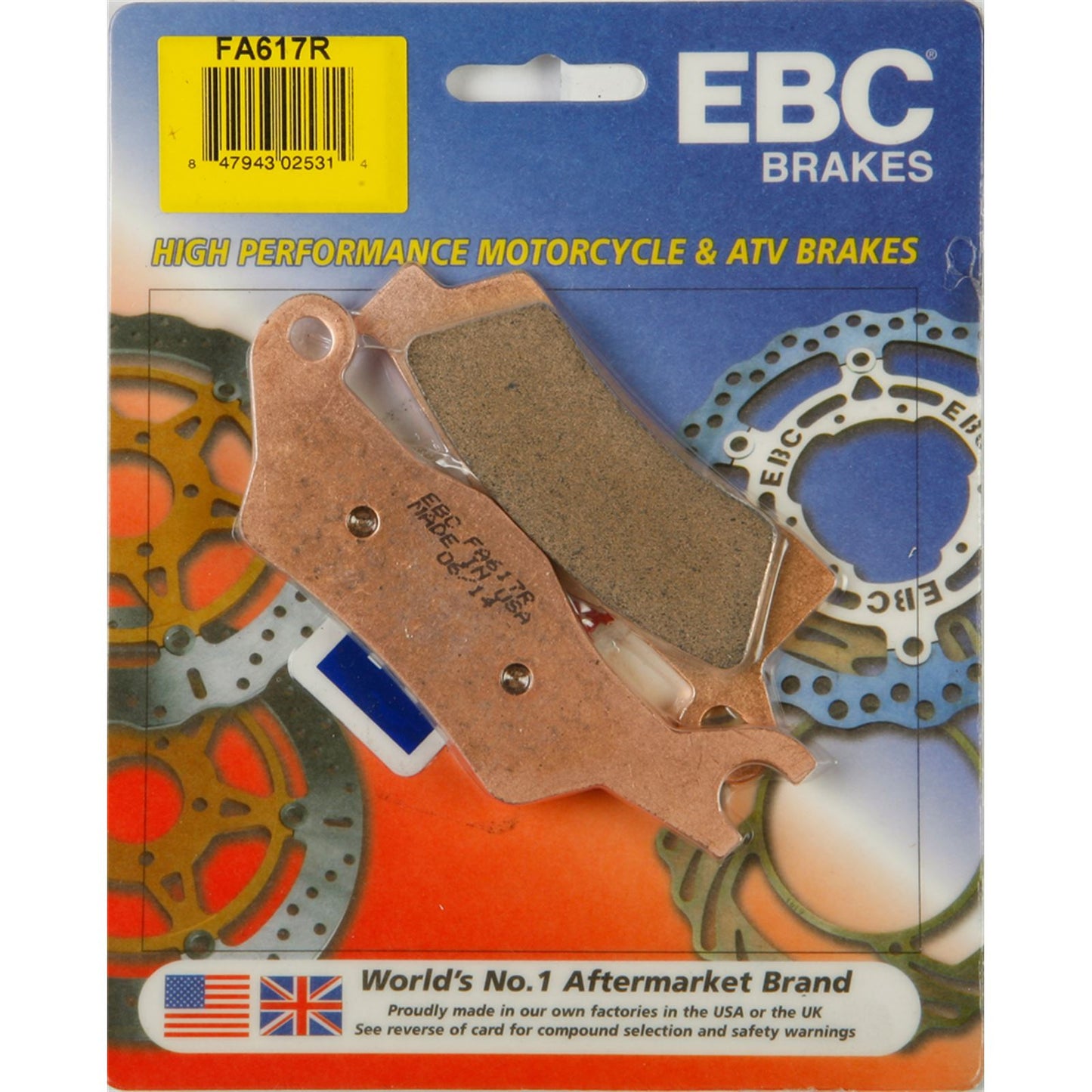 EBC Brakes Brake Pads FA617R_195996
