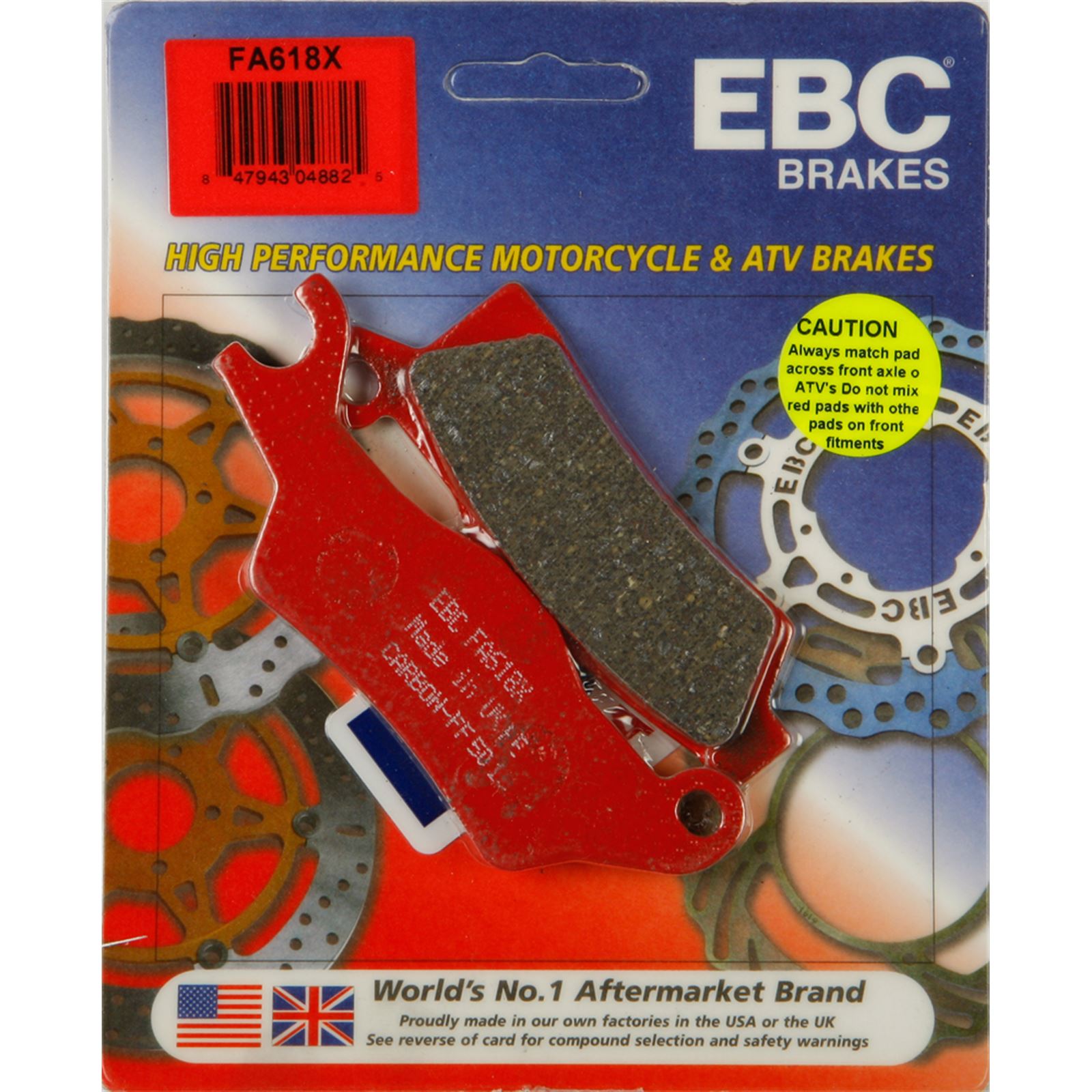 EBC Brakes Brake Pads FA618X_195999