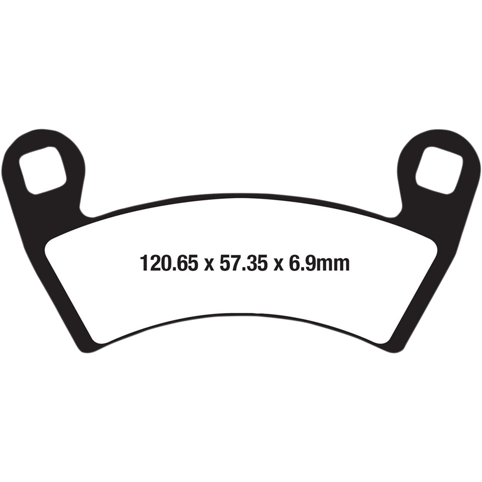 EBC Brakes Brake Pads FA656R_379090