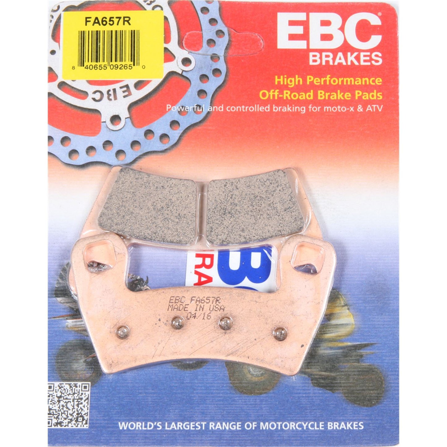 EBC Brakes Brake Pads FA657R_196014
