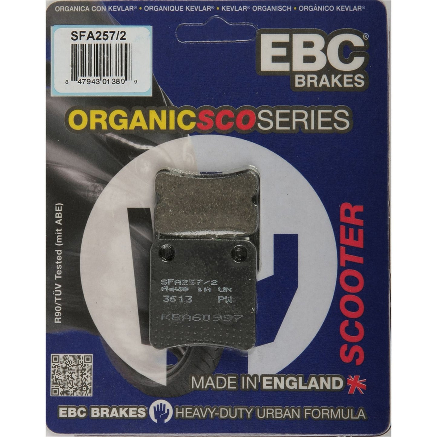 EBC Brakes Brake Pads SFA257/2_196017