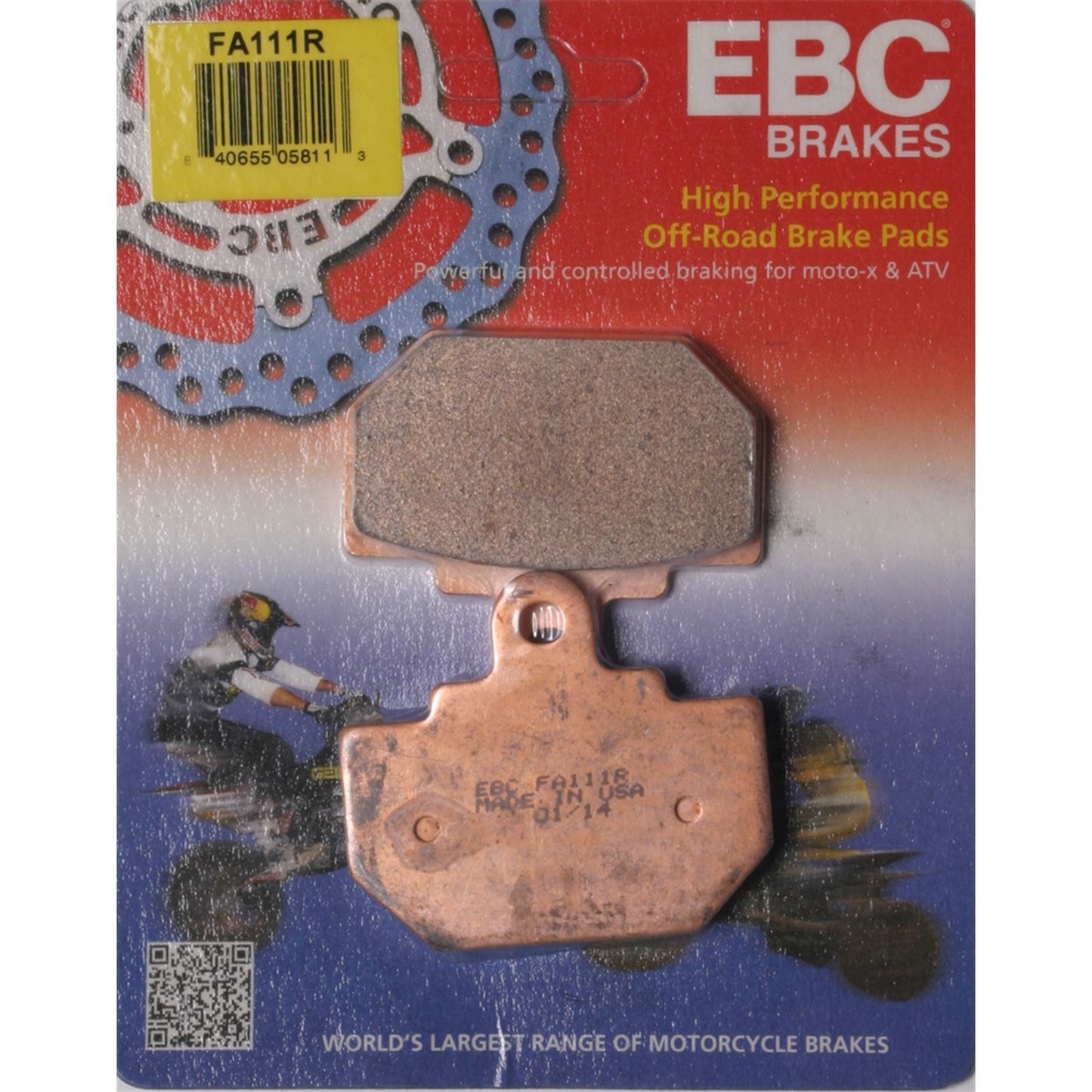 EBC Brakes Brake Pads FA111R_196078