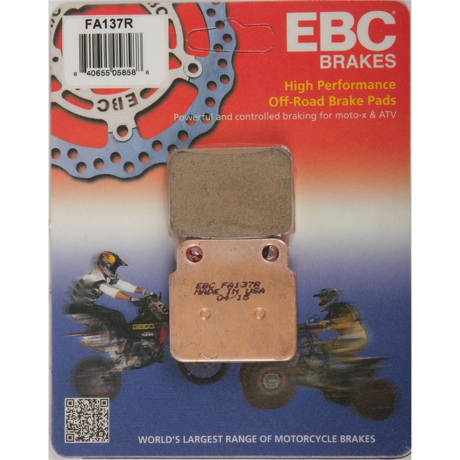 EBC Brakes Brake Pads FA137R_196082