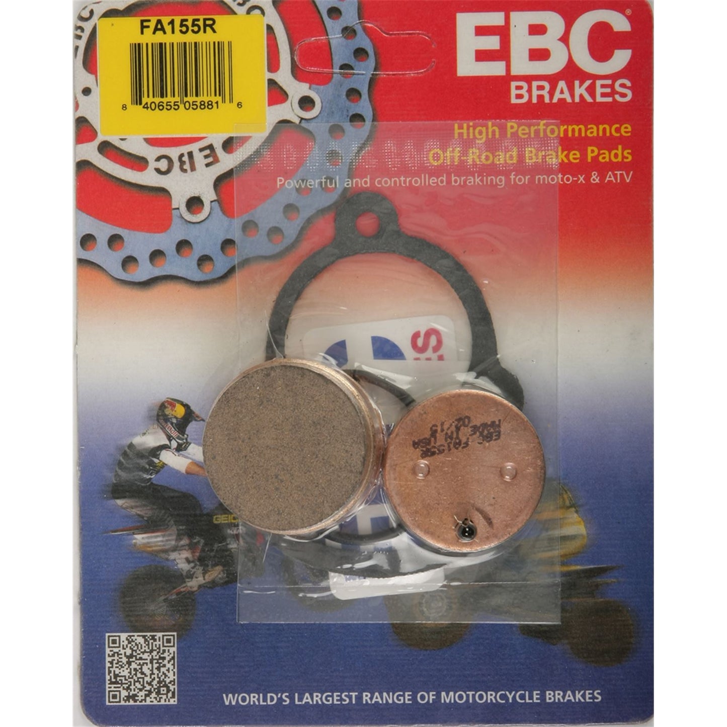 EBC Brakes Brake Pads FA155R_196086