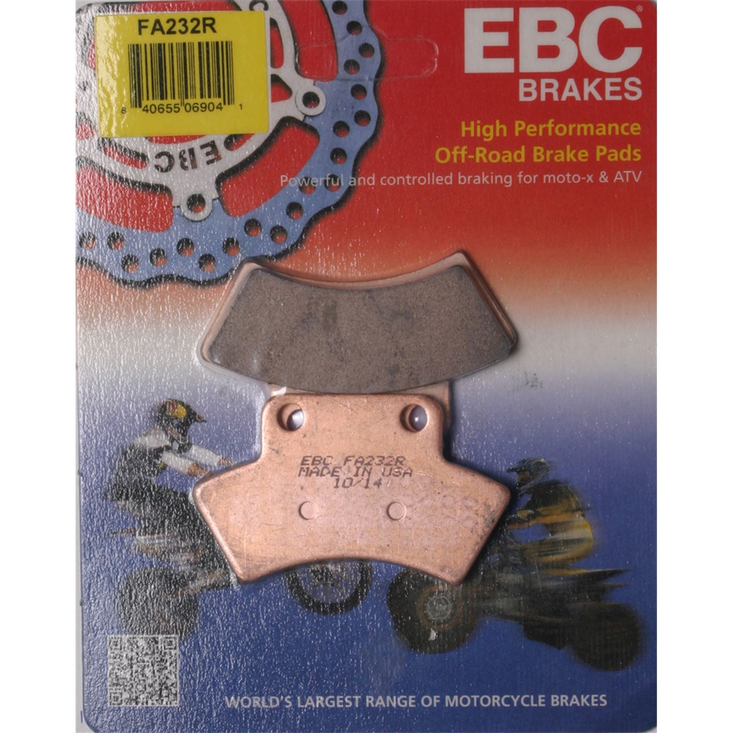 EBC Brakes Brake Pads FA232R_196091
