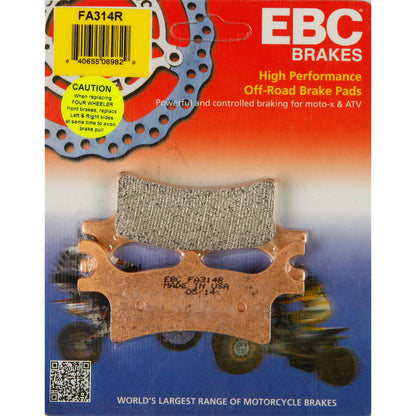 EBC Brakes Brake Pads FA314R_196100