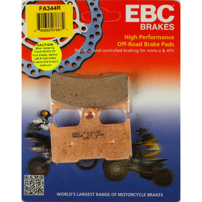 EBC Brakes Brake Pads FA344R_196108