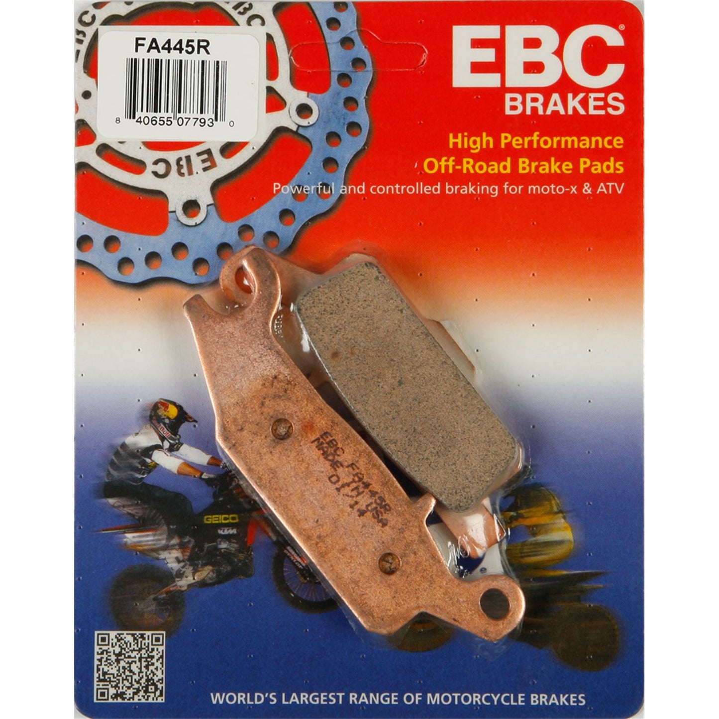 EBC Brakes Brake Pads FA445R_196119