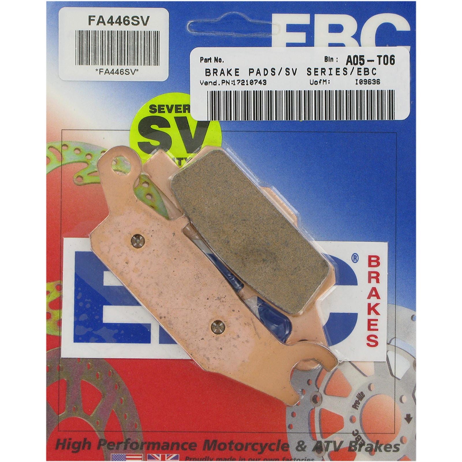 EBC Brakes Brake Pads FA446SV_378872