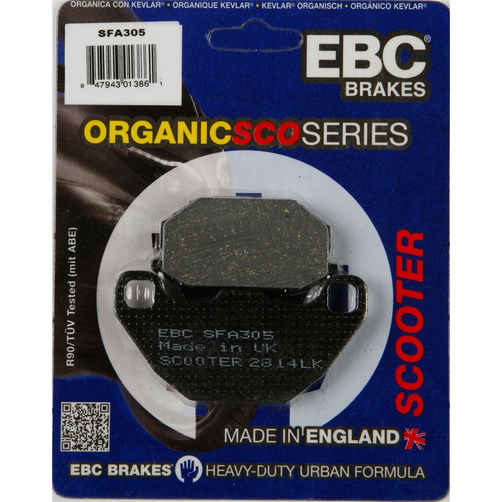 EBC Brakes Brake Pads SFA305_196132