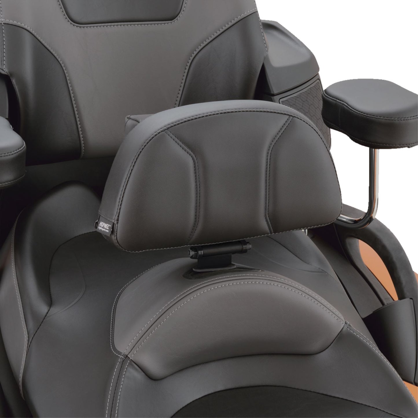 Show Chrome Grande Backrest - Driver - Black for Can-Am RT '10-'19 [MPN: 41-168AG]_1333192