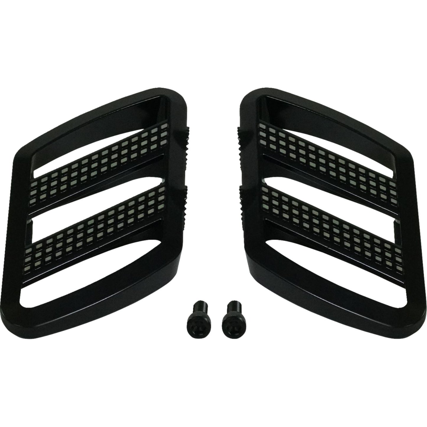 Show Chrome Combat Boards - Driver - Black w/ Contrast Cut - Ryker '19-'24 41-426_1380636