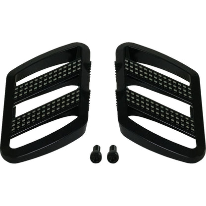 Show Chrome Combat Boards - Driver - Black w/ Contrast Cut - Ryker '19-'24 41-426_1380636