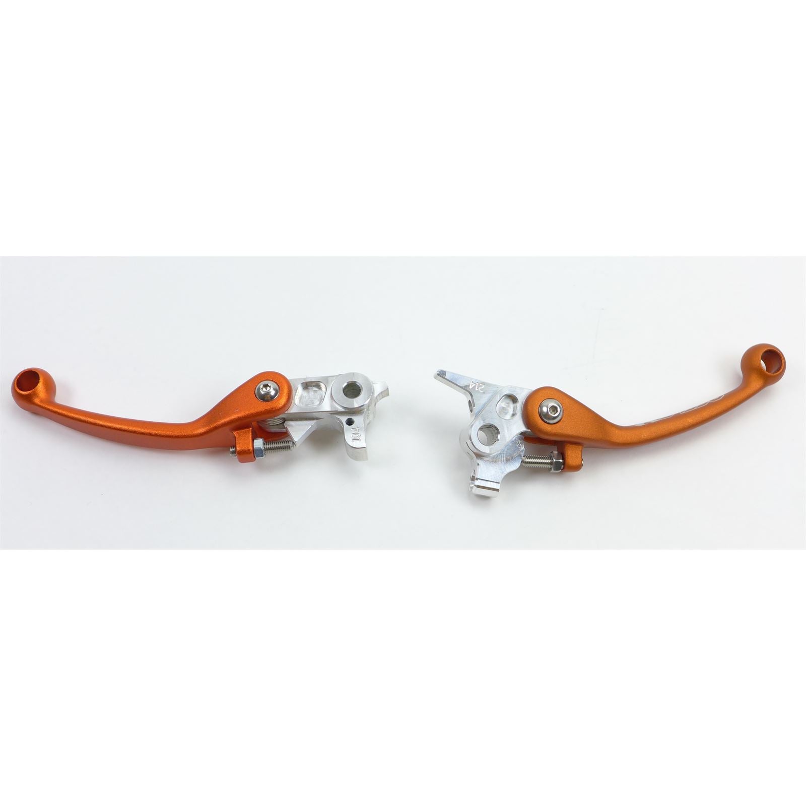 Streamline Lever Set Reflex Orange FOR KTM 125 150 OPEN BOX [MPN: SA-11101-O~1]_1166770