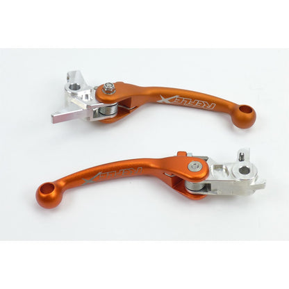 Streamline Lever Set Reflex Orange FOR KTM 125 150 OPEN BOX [MPN: SA-11101-O~1]_1166772