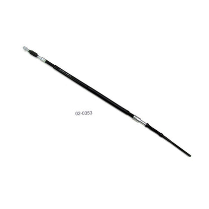 Motion Pro Black Vinyl Foot Brake Cable 02-0353_591227