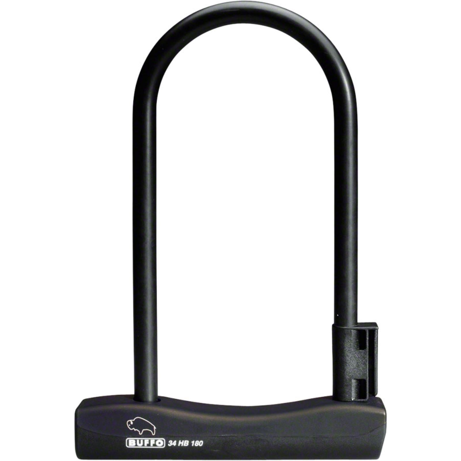 ABUS Buffo U-Lock - 4 x 9", Keyed, Black, Includes bracket [MPN: 21467]_1172603