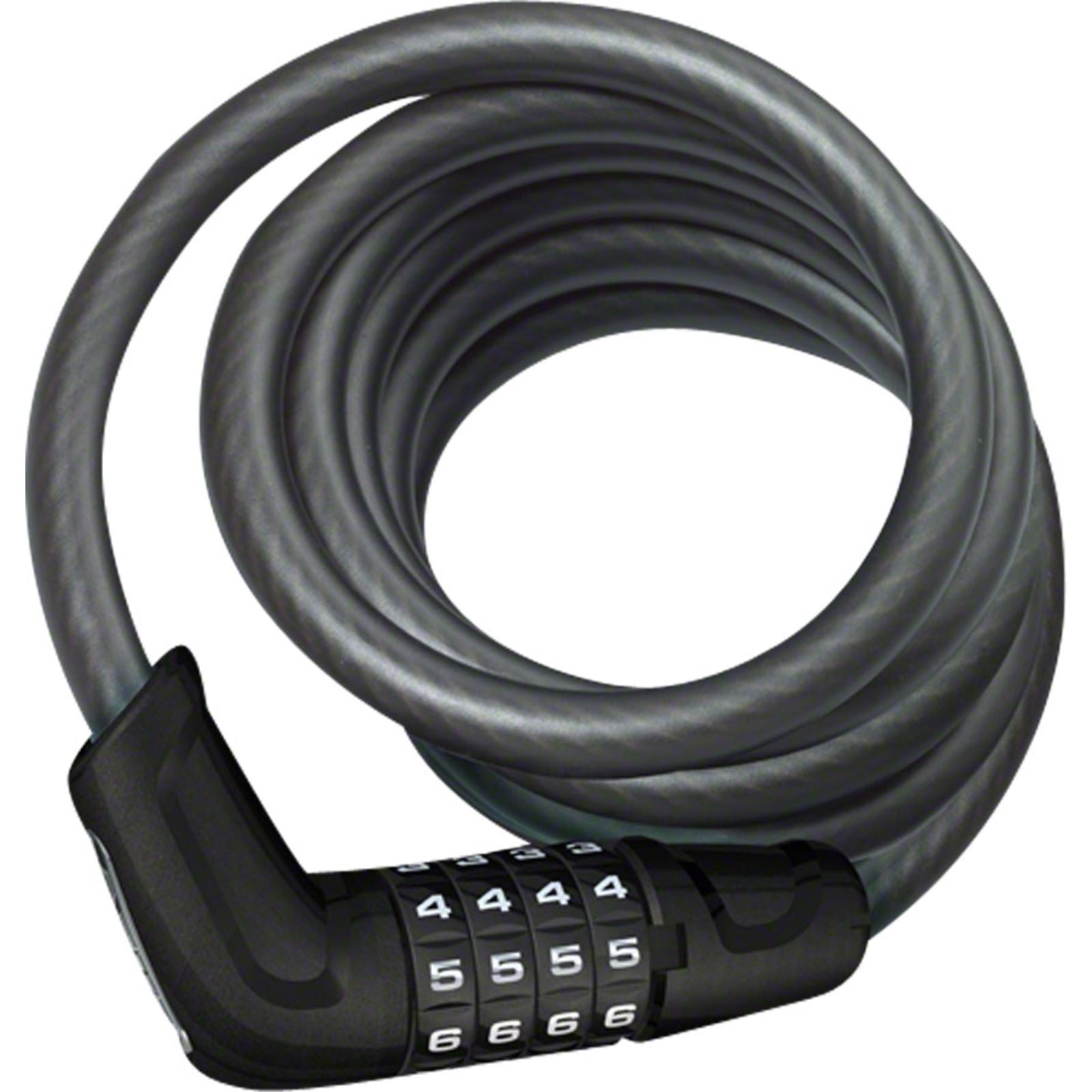 ABUS Tresor 6512 Combination Coiled Cable Lock With Mount - Black [MPN: 13414]_1373417