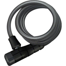 ABUS Primo 5510 Keyed Coiled Cable Lock - 180cmx10mm With Mount - Black [MPN: 14245]_1373419