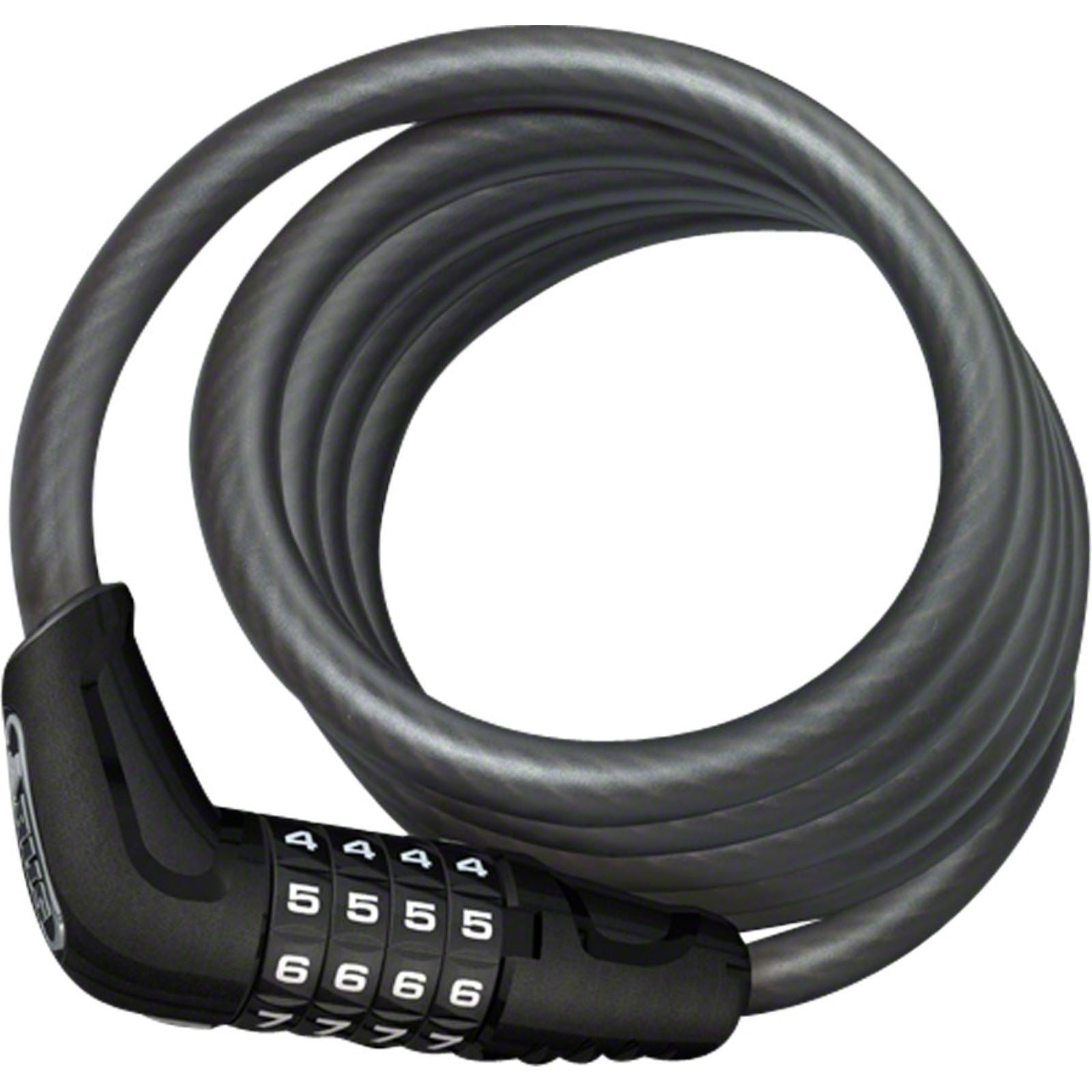 ABUS Numero 5510C Cable Lock - 180cmx10mm W/ SCMU Seatpost Mount, Black [MPN: 16523]_1373420