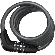 ABUS Numero 5510C Cable Lock - 180cmx10mm W/ SCMU Seatpost Mount, Black [MPN: 16523]_1373420