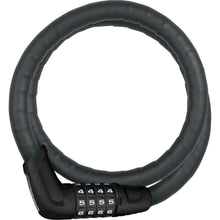ABUS Combination Cable Lock Steel-O-Flex Tresor 6615C - Black [MPN: 13657]_1373433