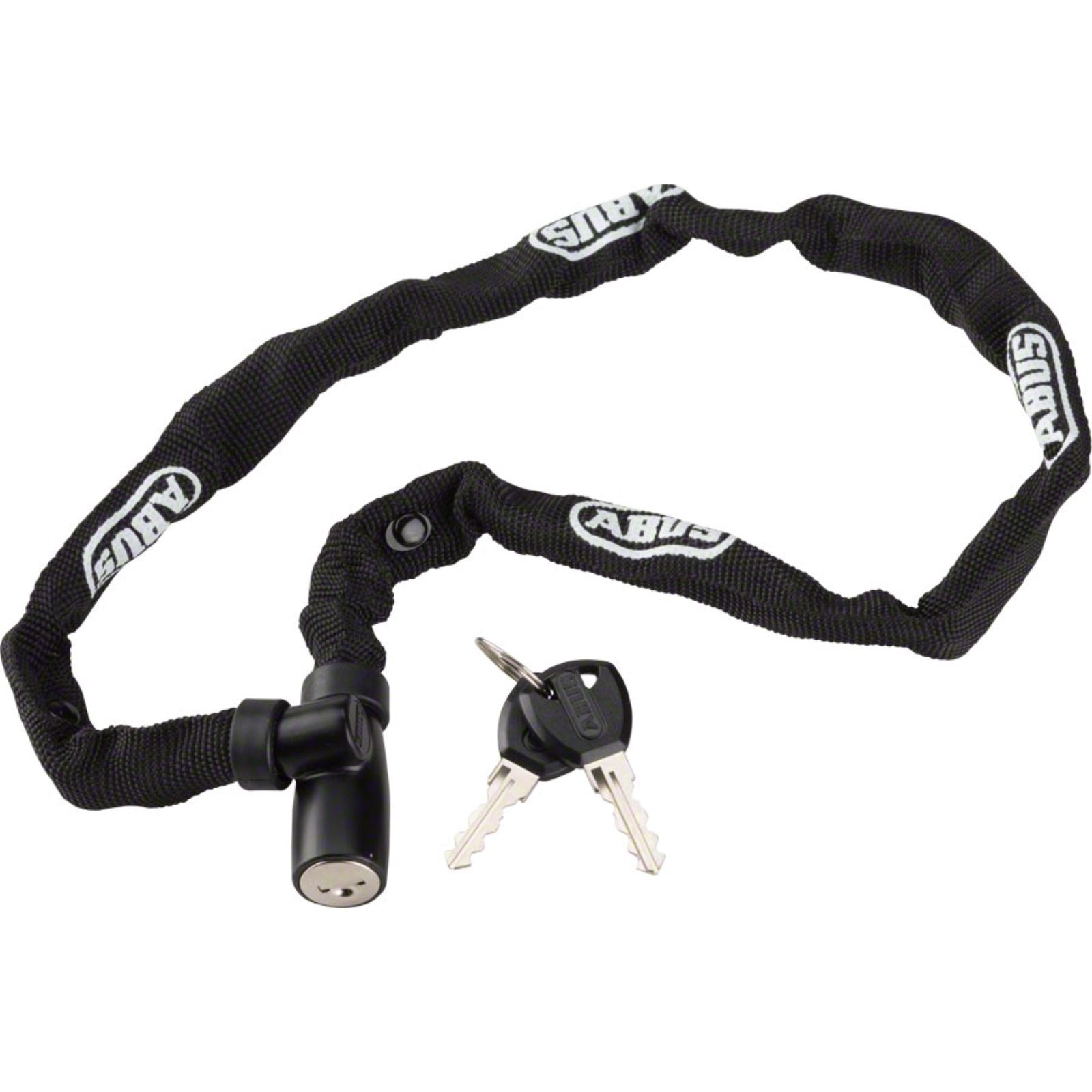 ABUS Keyed Web Chain Lock 1500 - 60/4mm - Black [MPN: 56345]_1373389