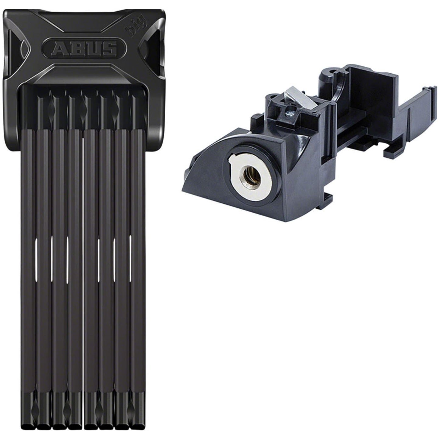 Abus Bordo 6015/120 Folding Lock with keyed alike eBike Battery Lock Core [MPN: 79588]_1373497