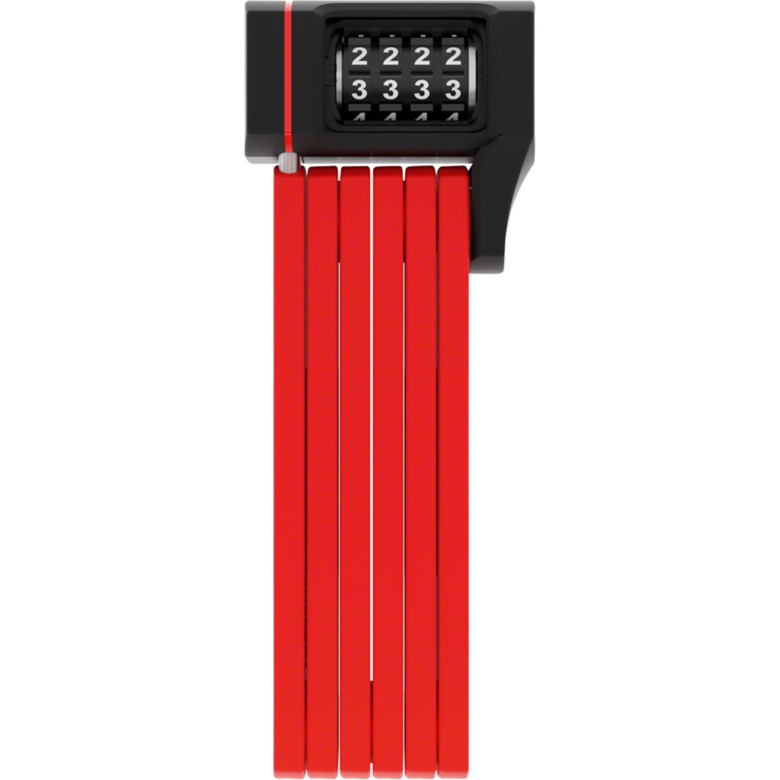 ABUS Bordo 5700c Combination Folding Lock - 80cm - Red [MPN: 87794]_1373626