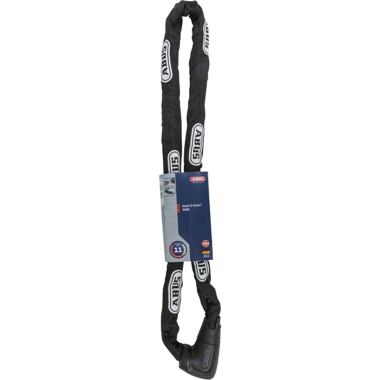 ABUS  9808K/140 Steel-O-Chain Key Lock - Black [MPN: 955655]_1373907