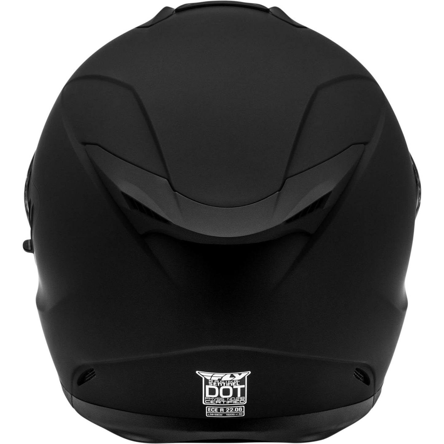 FLY Racing Sentinel Solid Helmet ECE 22.06 - Matte Black_1863650